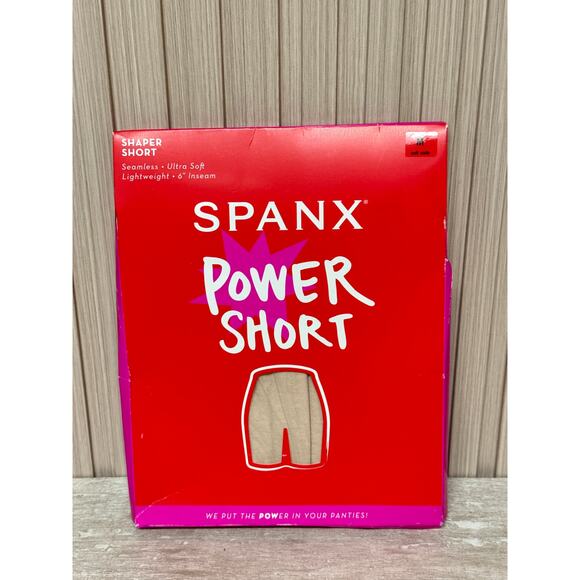 SPANX Power Shaper Short in Soft Nude, Size M 2744 - Picture 2 of 9